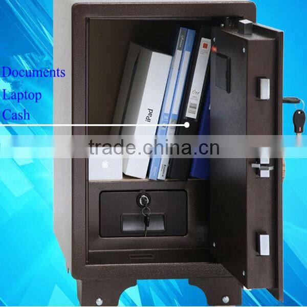 Luoyang steel wardrobe safe box with drawers
