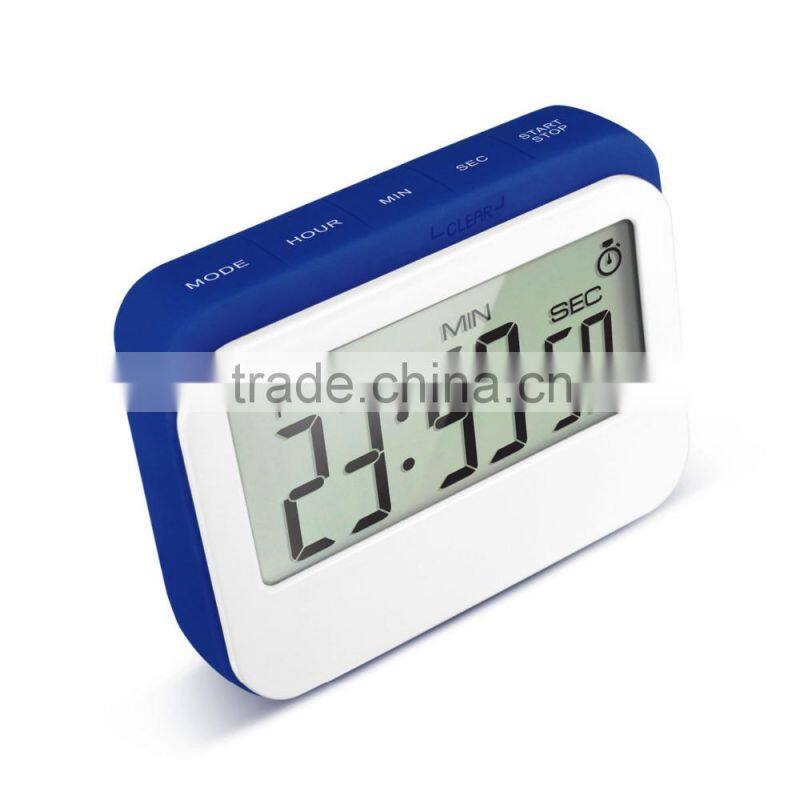 Big LCD Display Digital clock timer for kitchen with count down and count up