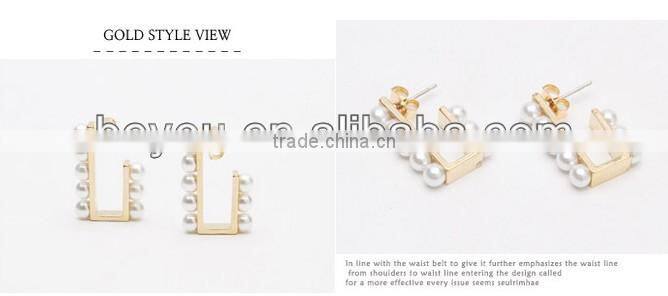 You who came from the stars-JunJiHyun (Chunsongyi) ANGULATE peal earrings