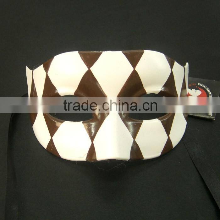 Custom Magic Square Eye Mask Carnival Plastic Mask for Party