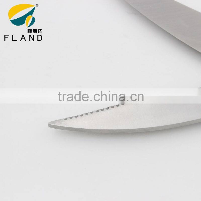 yangjiang factory supply Durable stainless Steel Kitchen scissors to cut chicken