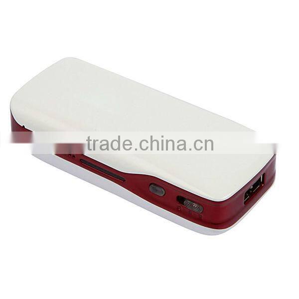 Low price 5200mah power bank with wifi router