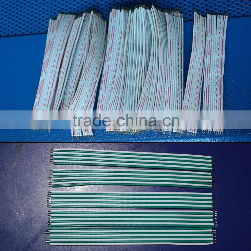 Computer cutting stripping sub-line machine