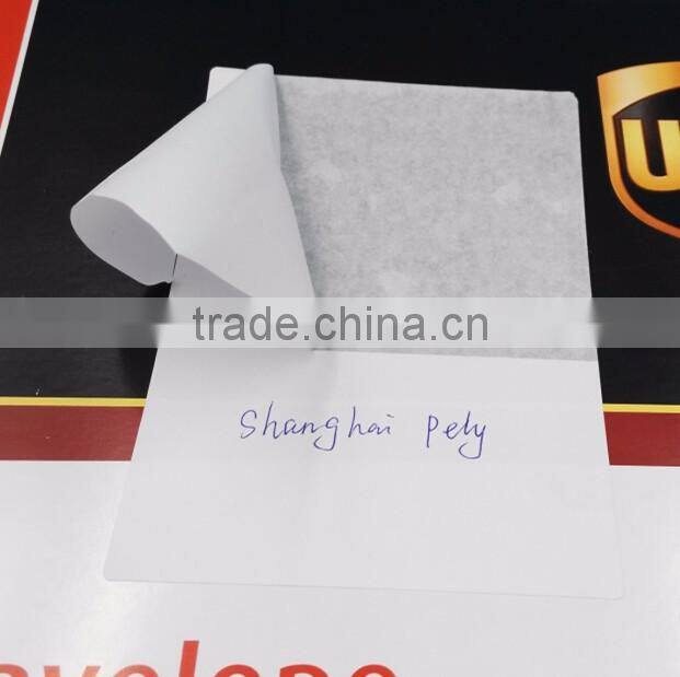 wholesale half sheet double layer self adhesive label