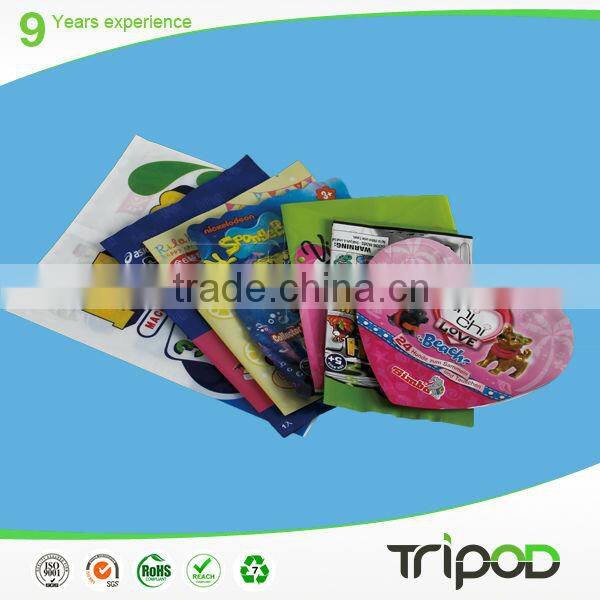 recyclable plastic packaging bag for supermarket,composite bag for vagetabble, reuseable fruit plastic bag