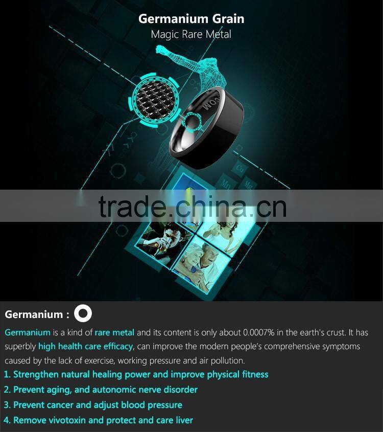 Titanium and healthy magnet nfc smart ring for smart phone (Android & Windows phone)