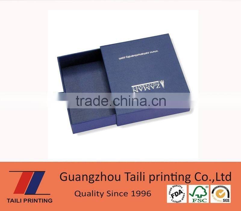 Custom kraft paper box slide open box