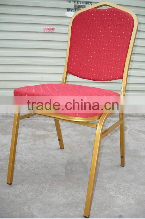 good quality Steel tube banquet chair dining chair D-001