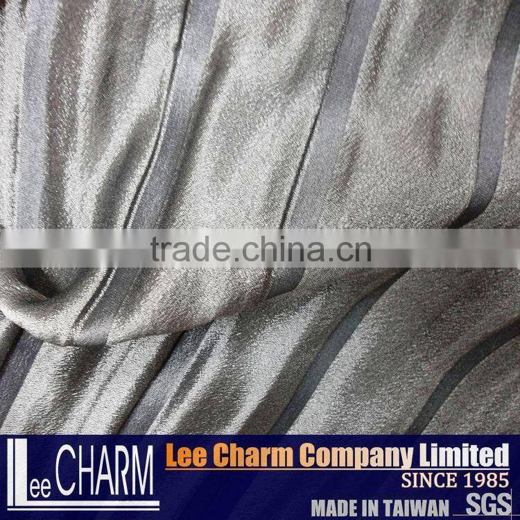 Silver Grey Matellic Decorative Fabric Textile