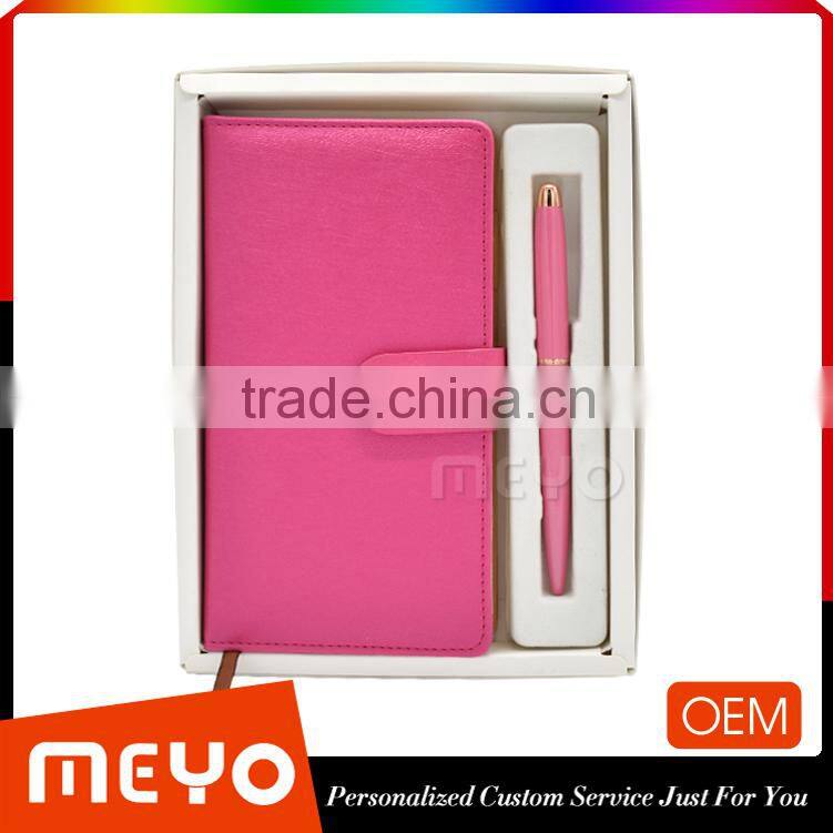 PU Leather Cover Loose Leaf Blank Notebook Diary Gift