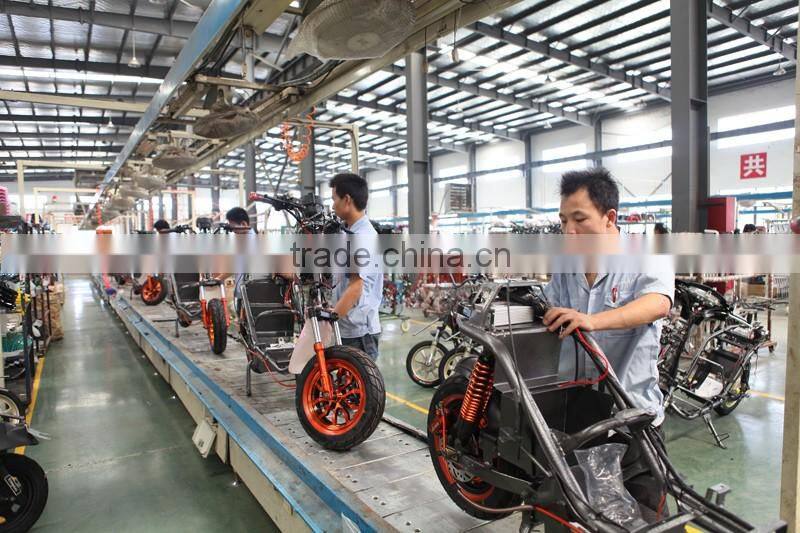 2016 NEW! China Factory Supply Scooters Powerful 500W Cheap Electric Motorcycle