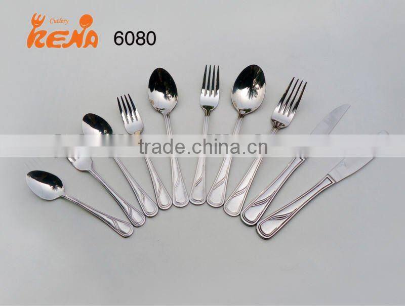 spoon knife forks set