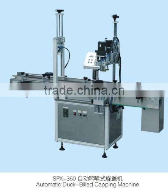 SPX 360 automatic duck-billed capping machine bottle torque cap machine