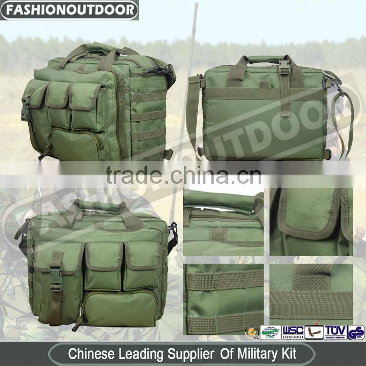military shoulder messenger bag useful 1000D polyester oxford