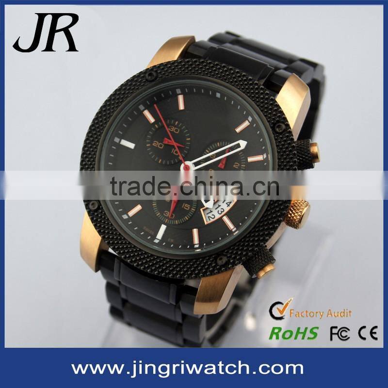 China watch manufacture Luxury men watch OEM design Japan miyota movement MOQ 100pcs