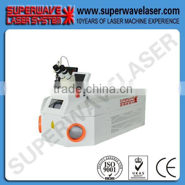 Mini 100w laser welding machine for Dental industry with internal water cooling system welding machine for metal