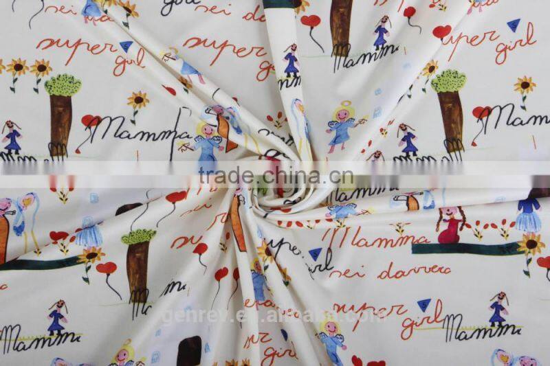 poyester fabric digitall print polyester fabric factory diect sale poly knit sp print