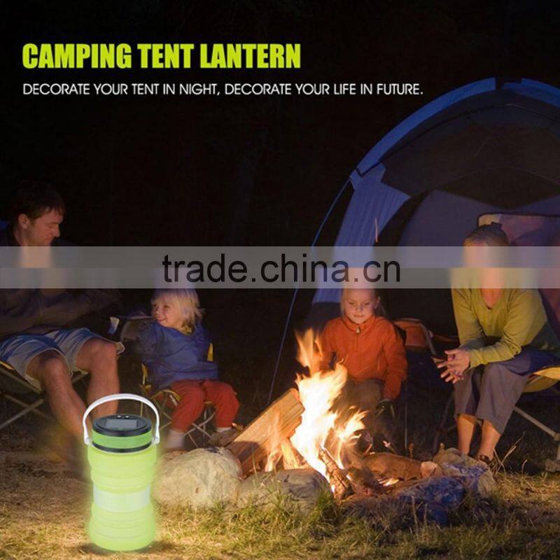 foldable solar garden light with 3 LED 100 lumen max 12 hours lighting