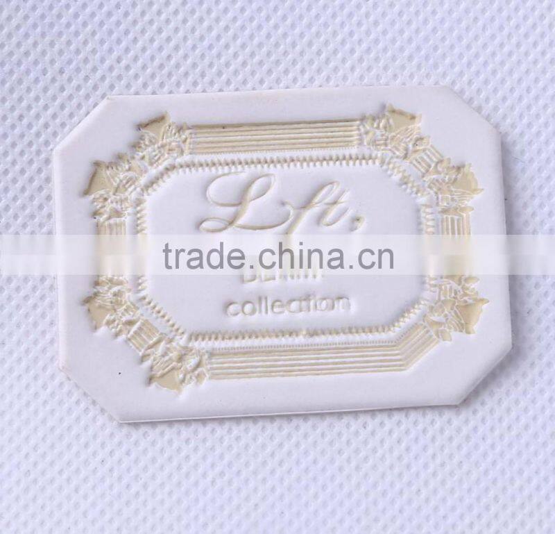 Wholesale jeans pu leather labels