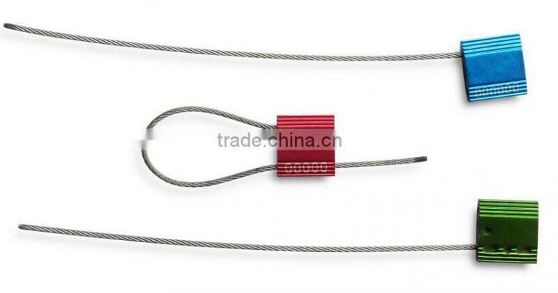 Cable seals lock for shipping