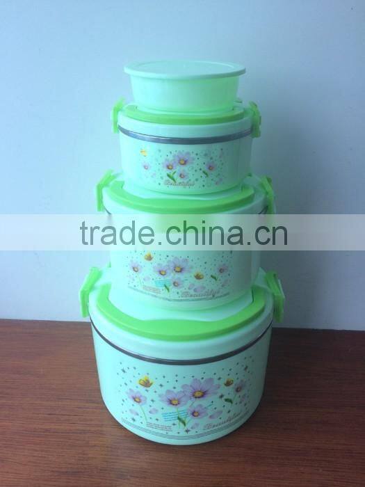 2011 plastic stainless steel thermal hot casserole