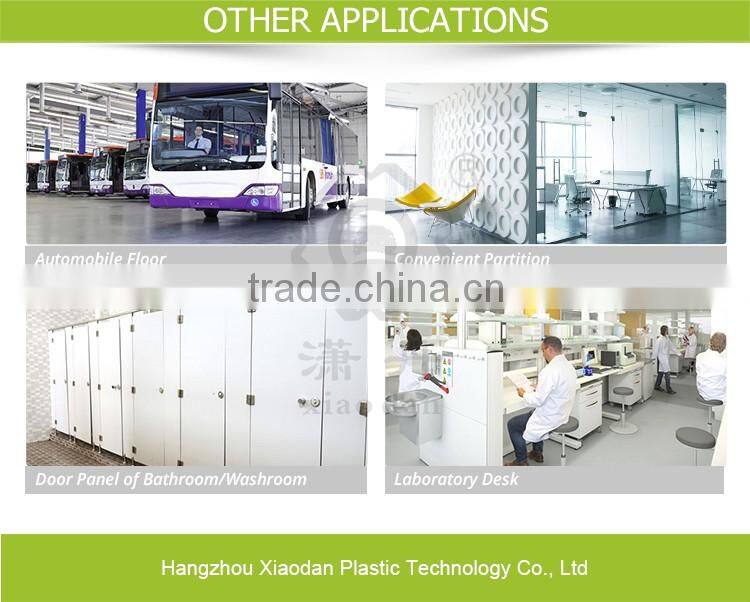 2016 New Product advertising printing Signboard white laminated PVC Foam Board for construction and decaration
