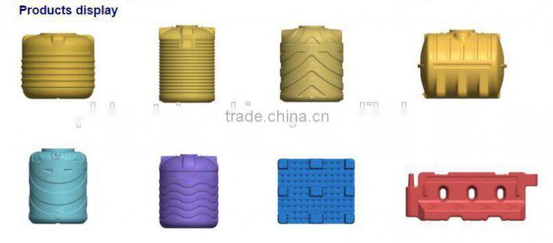 competitive price PE road barrier blow moulding machine with new technology