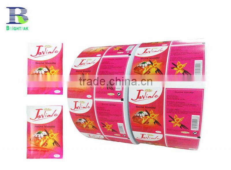printed 58 68gsm pe coated paper sugar heat seal