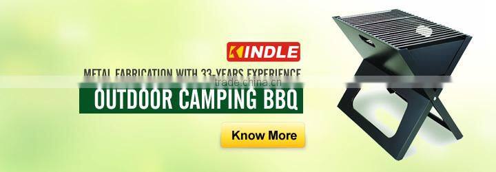 stainless steel outdoor wood-fired pizza oven