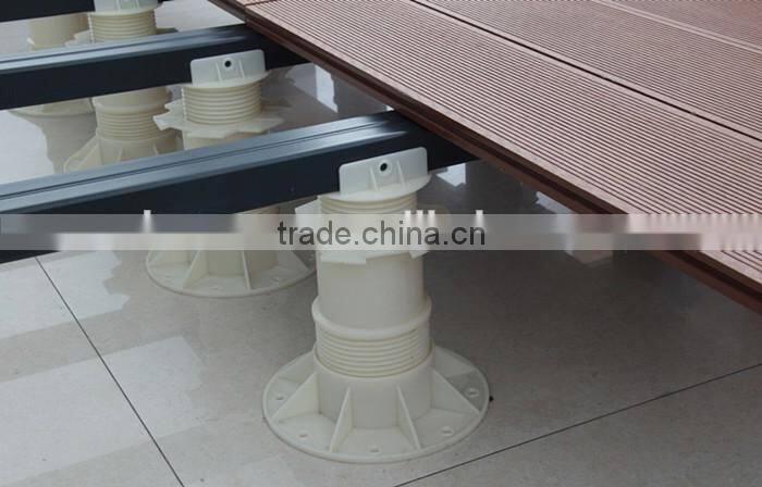timber joist deck and wpc decking pedestal decking support plastic pedestal