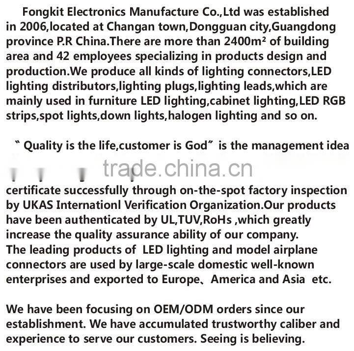 250V mini AMP solution LED connector 4 way junction box for Decorative Hardware Display Boards