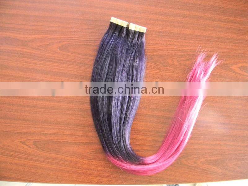 Made in china wholesale curly tape hair extensions