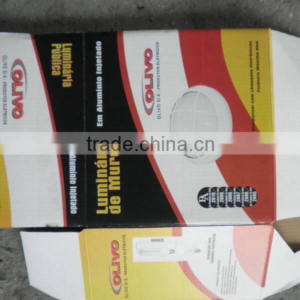 IP44 bulkhead aluminum lamp