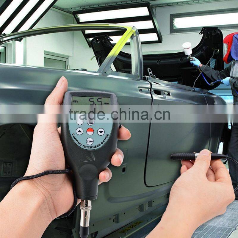Digital Gauge F NF probes Painting 1250um 50mil Coating Paint Thickness Meter
