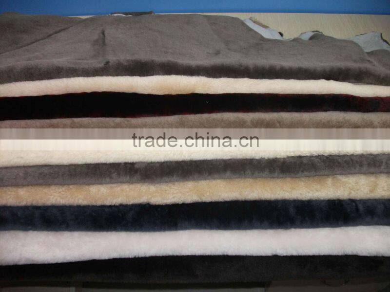 types of sheep fur shoe lining(China factory)