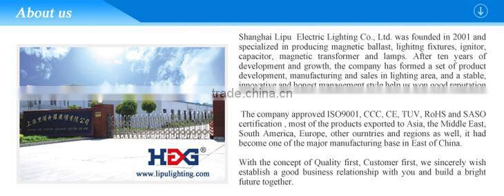 Start capacitor for hid floodlight