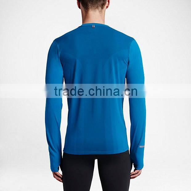 Sports fitness High Quality Men Training Workout shirts/Jogging shirt