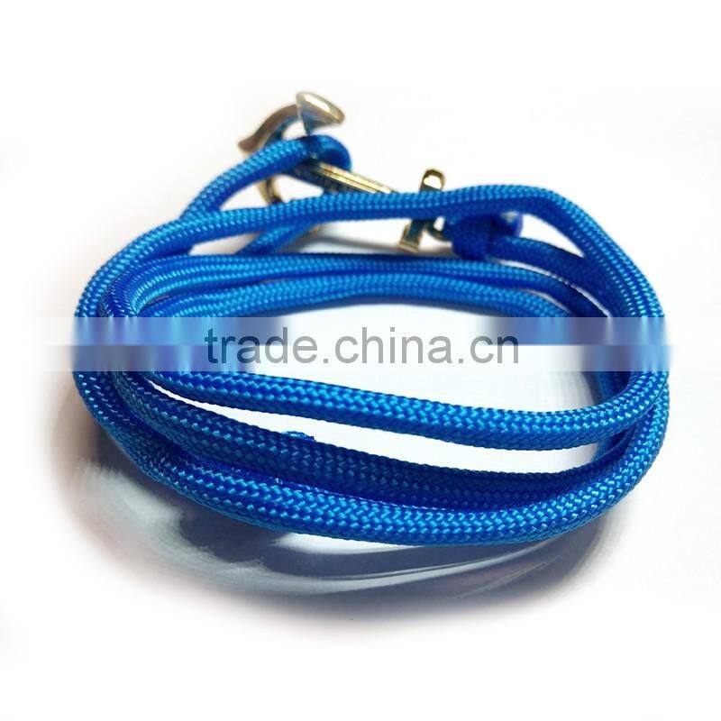 diy bracelet leather anchor bracelet fashion anchor charms wax rope bracelet silver anchor bracelet leather bracelet beautiful