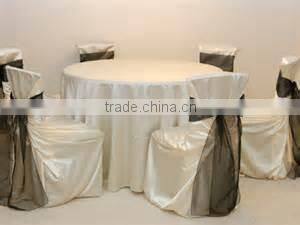 2015 hot sell satin banquet table cloth for wedding banquet hotel