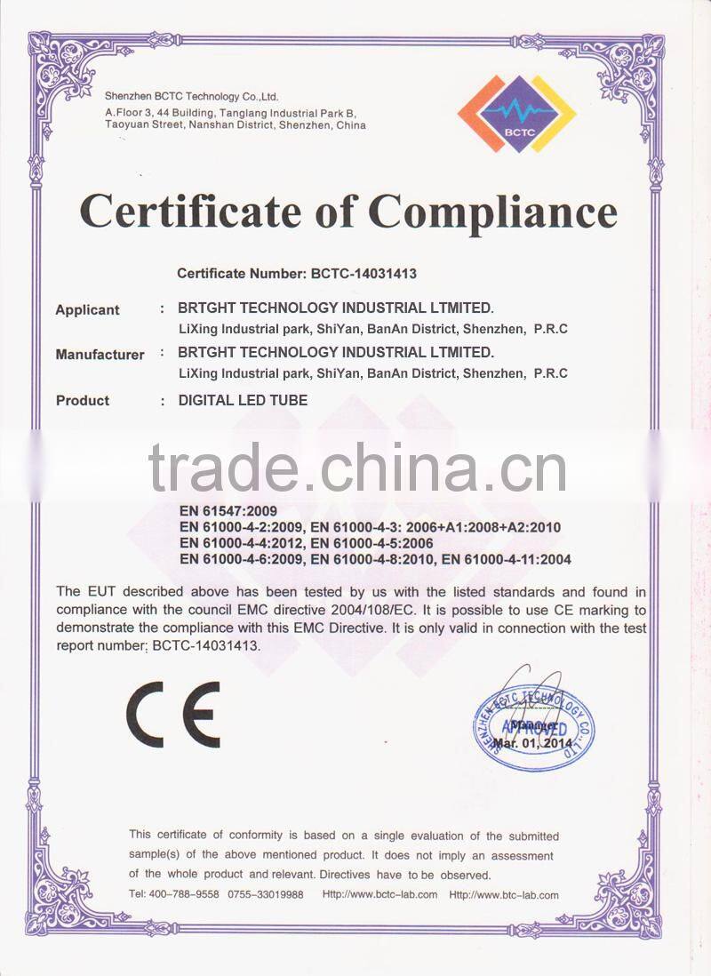 IP66 changes in effect with rich LED for decorating the building, 16 pixel IC Led Hurdle light, programmable light dmx led tube