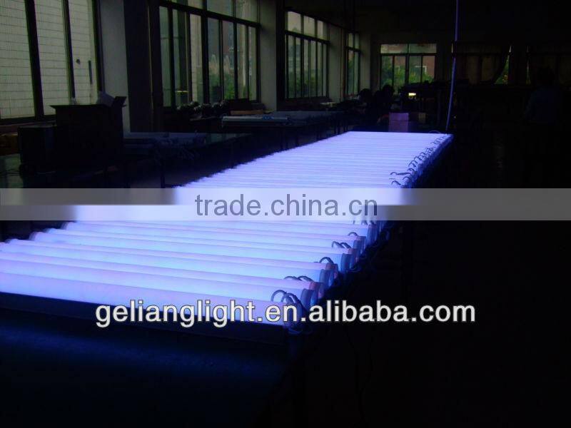 DMX 512 Signal Led Tube,color changing tube