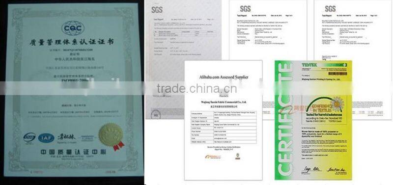 Wholesales 2014 new TEXTILES 290T down proof interlining polyester fabric for garment,lining, suit,down jacket and proof coat