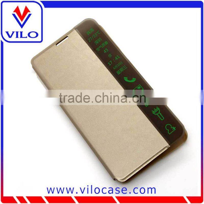 Combo colors smart leather cover for Samsung Salaxy Note 5