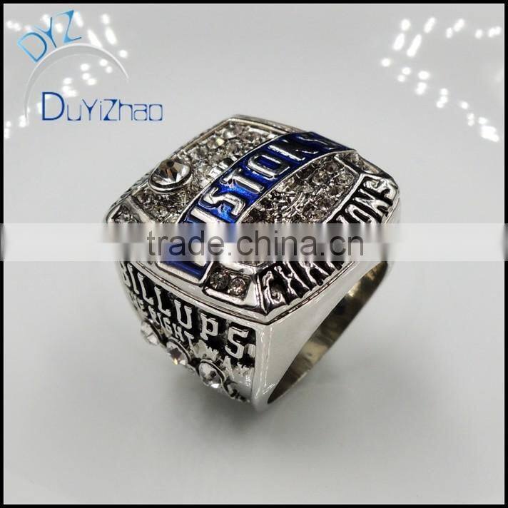 factory cheap custom own logo hip hop champion ring