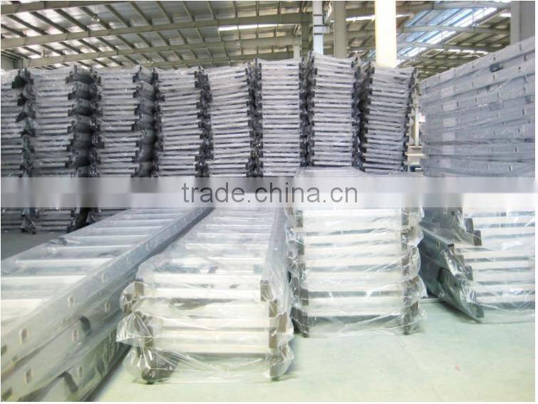 Aluminum combination step extension ladder with 2x10
