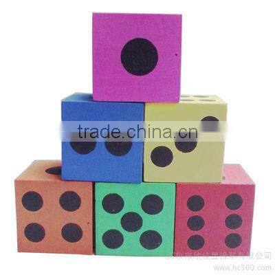 eva foam dice for games wholesale eva foam dice for kids
