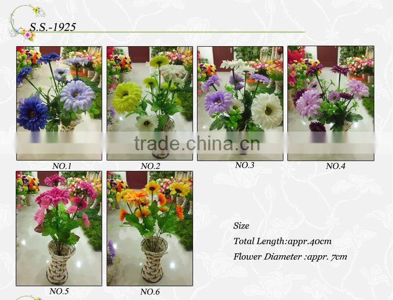 real touch foam artificial chrysanthemum