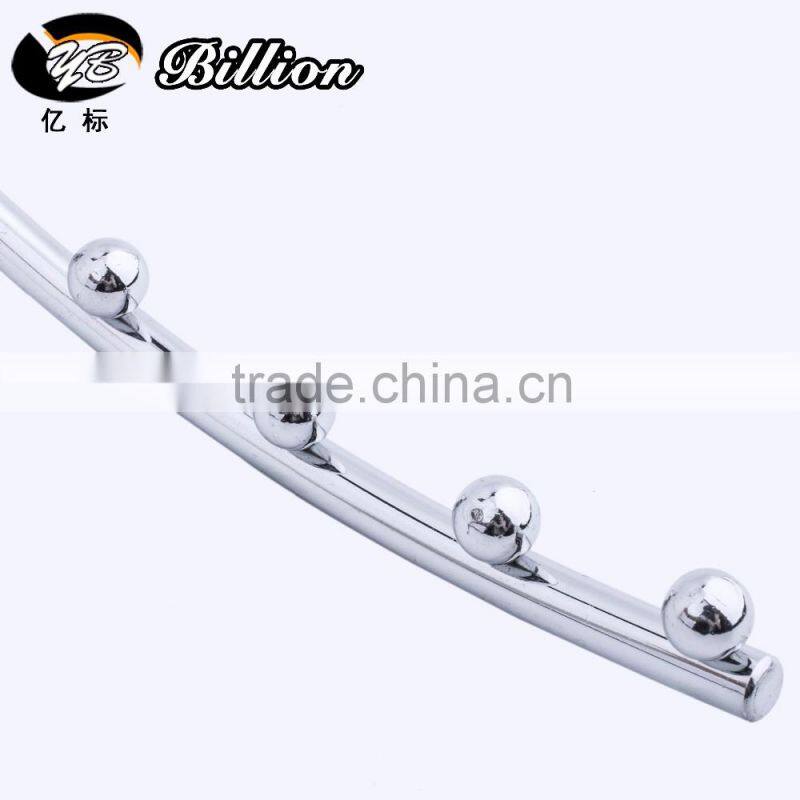 Strong power square display stand hooks heavy duty clothing hook