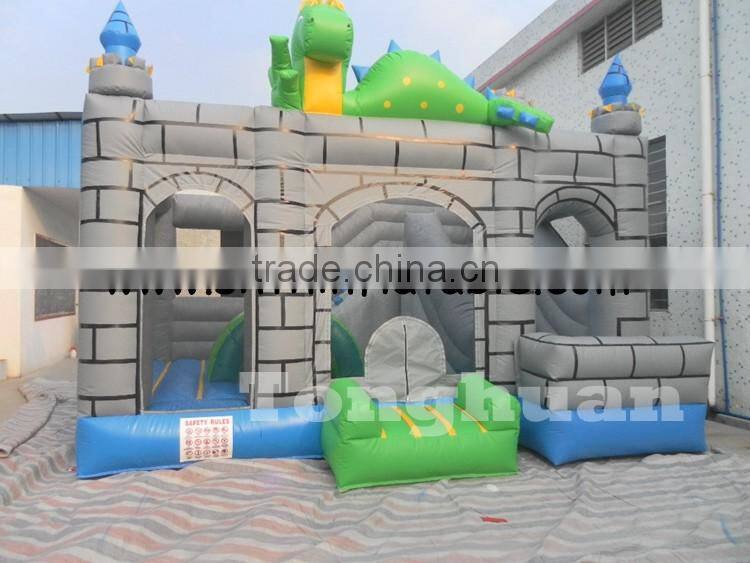 inflatable bouncy castle dragon
