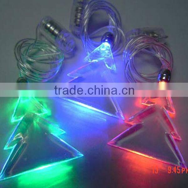 led flashing magnet dolphin necklace